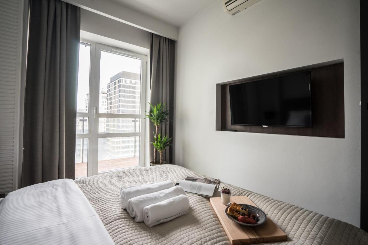 Oomph Warsaw Central Luxurious Air-Conditioned Apartment With Balcony Kültér fotó
